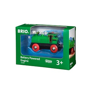 BRIO® Speedy Green Batterielok 33595 Spielzeugeisenbahnen