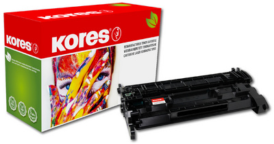 KORES Toner für hp Color LaserJet CP2025/CP2320, schwarz Kapazität: 3.500 Seite