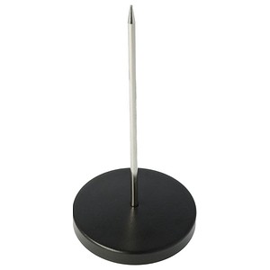 WESTCOTT Zettelspießer, Metall, schwarz, Höhe: 130 mm