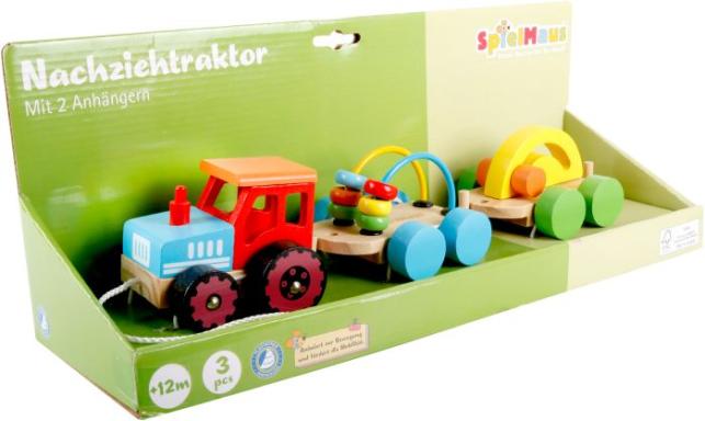SMH Nachziehtraktor mit 2 Anhänger, Nr: 42709255
