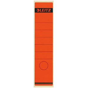 LEITZ Esselte Leitz - Selbstklebende Rückenschilder - Rot - 61 x 285 mm 10 Stck