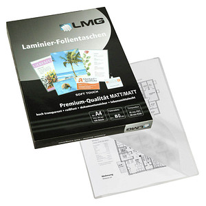 LMG 100 LMG Laminierfolien matt für A4 (LMGA4-80M-ST)