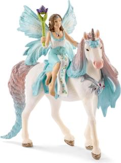 Schleich® Bayala 70569 Eyela mit Prinzessinnen-Einhorn Spielfigur