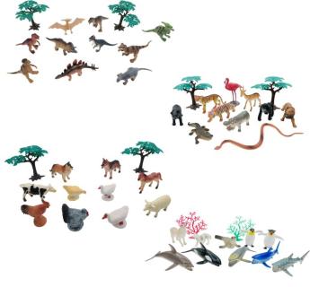 Tierfiguren in Dose, 4-f.sortiert