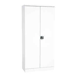 Gürkan Stahlschrank 109705 weiß 92,0 x 42,0 x 195,0 cm