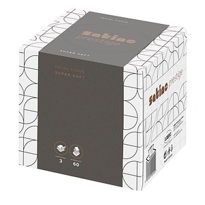Satino by wepa Kosmetiktücherbox prestige 30x 60 Tücher