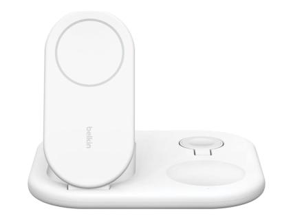 BELKIN Wireless BOOST CHARGE Qi2 3-in-1 Ladest. 15W weiß