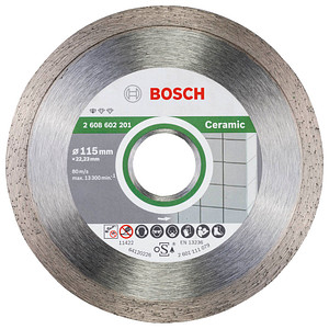 BOSCH Professional for Ceramic - Diamant-Schneidscheibe - für Fliesen, Keramik,