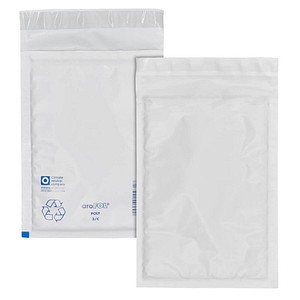 100 aroFOL® POLY Luftpolstertaschen weiß für DIN A6