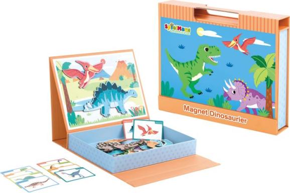 SMH Magnet Puzzle-Box ''Dinosaurier'',  61