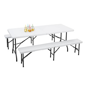 Garden Pleasure Sitzgruppe Mufaro weiß