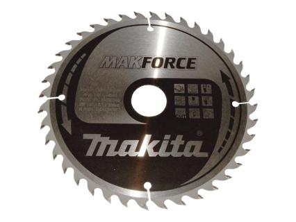 MAKITA MAKFORCE Kreissägeblatt 190x30x40Z B-32340 Durchmesser: 190 mm Dicke:1.4