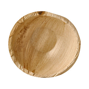 PAPSTAR Palmblatt-Schale "pure", rund, 425 ml