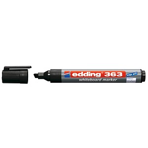 10 edding 363 Whiteboard-Marker schwarz 1,0 - 5,0 mm