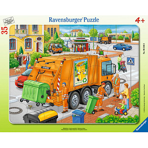 Ravensburger Müllabfuhr Puzzle 35 Teile