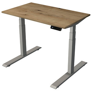 kerkmann Sitz-Steh-Schreibtisch Smart Office, eiche/silber