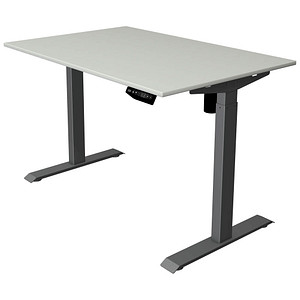 kerkmann Sitz-Steh-Schreibtisch Move 1, (B)1.200 mm, grau