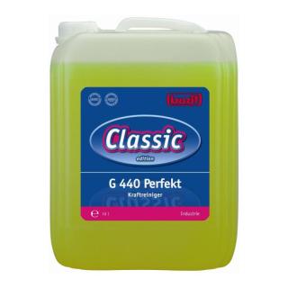 G440 Perfekt | 10 Literalkalischer Kraftreininiger geprüft für den Lebensmittelbereich