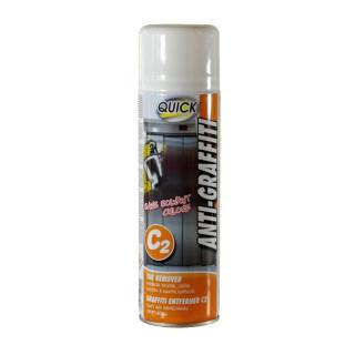 King Anti Graffiti "C2 Quick" | 500 ml Graffitireiniger für gestrichene und glatte Oberflächen