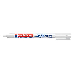 edding Pastel Pen 1500 Lackmarker weiß 1,0 - 3,0 mm