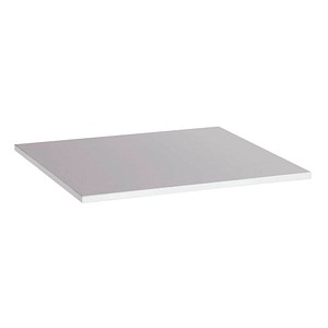 SODEMATUB Tischplatte lichtgrau rechteckig 80,0 x 80,0 x 2,5 cm
