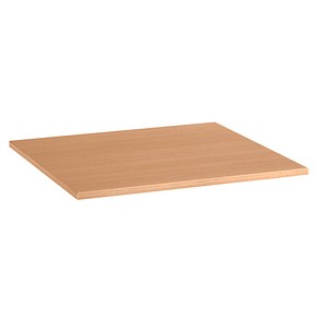 SODEMATUB Tischplatte buche rechteckig 80,0 x 80,0 x 2,5 cm