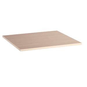 SODEMATUB Tischplatte ahorn rechteckig 80,0 x 80,0 x 2,5 cm