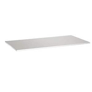 SODEMATUB Tischplatte lichtgrau rechteckig 120,0 x 80,0 x 2,5 cm