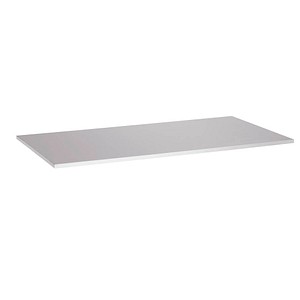 SODEMATUB Tischplatte lichtgrau rechteckig 160,0 x 80,0 x 2,5 cm