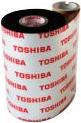 TOSHIBA Farbband BSA40076AW6F, Premium Wachs, 76mm x 400m, 1 VE = 10 Rollen (BS