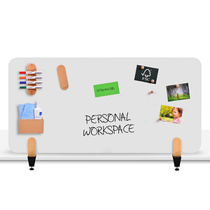 Legamaster Tischtrennwand ELEMENTS 7-209911 weiß 120,0 x 60,0 cm