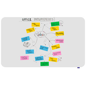 Legamaster Whiteboard ESSENCE 200,0 x 119,5 cm weiß emaillierter Stahl