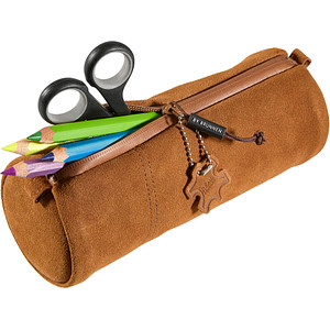 BRUNNEN Schlampermäppchen s'maepp braun, 22,0 x 8,0 cm