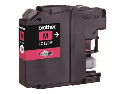 BROTHER Tinte LC-123MBP Magenta Blister