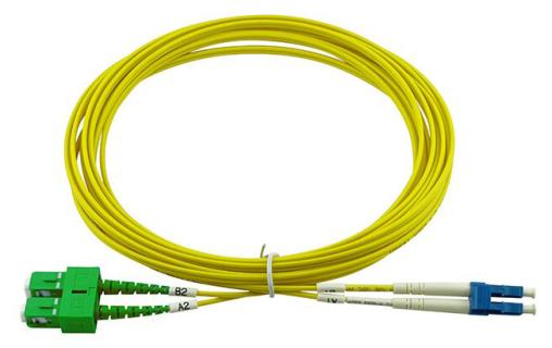 BLUEOPTICS Duplex LWL Patchkabel LC/UPC-SC/APC Singlemode 1 Meter ( SFP3132BU1M