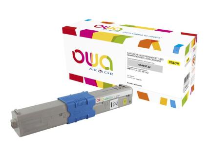 OWA Gelb wiederaufbereitet Tonerpatrone