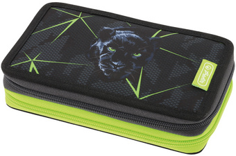 herlitz Schüleretui Doppel "Wild Life", 23-teilig