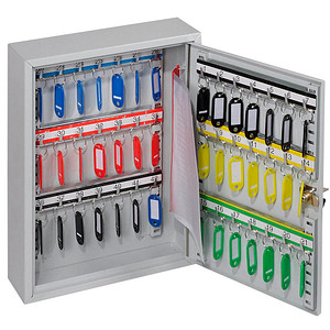 phoenix Schlüsselschrank KC0601K für 42 Schlüssel, lichtgrau