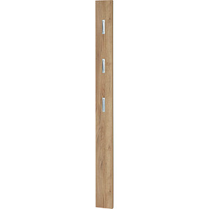 GERMANIA Wandgarderobe 3348-243 eiche Holz 3 Haken 15,0 x 170,0 cm