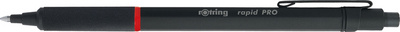 ROTRING Druckkugelschreiber rapid PRO SCHWARZ Strichfarbe: blau, Strichstärke: 