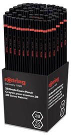 rotring Bleistift BLACK EXAM, im 72er Köcher
