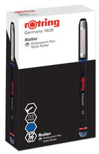rotring Rollerpoint, Strichstärke: 0,5 mm, blau