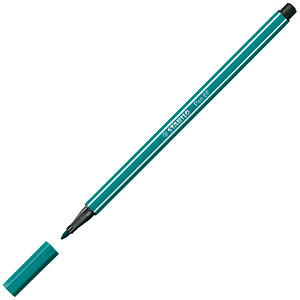 STABILO Fasermaler Pen 68, Strichst ärke: 1,0 mm, türkisblau (5651776)