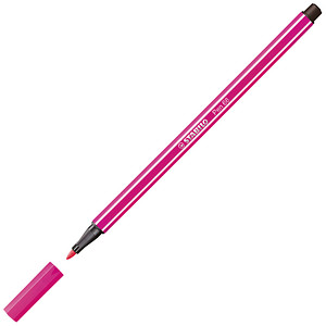 STABILO Fasermaler Pen 68, Strichst ärke: 1,0 mm, rosarot (5651779)