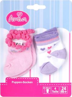 AM Puppen-Söckchen 28-33cm, 2 Paar