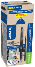 PILOT Tintenroller FRIXION BALL CLICKER 07, BONUS PACK