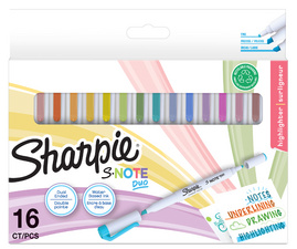 Sharpie Kreativ-Marker S-NOTE DUO, 16er Blisterkarte