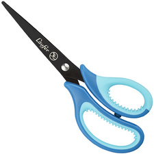 Läufer Ergonomische Bastelschere, Länge: 150 mm, blau