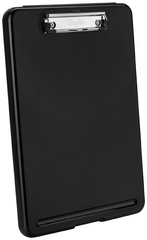 Läufer Klemmbrett mit Aufbewahrungsfach, DIN A4, schwarz