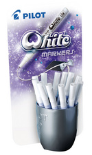 PILOT Permanent-Marker Super Color, weiß, 24er Display